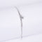 Amee Serene Arc Silver Bracelet