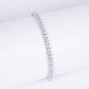 Amee Sleek Sparkling Silver Bracelet