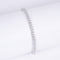 Amee Sleek Sparkling Silver Bracelet