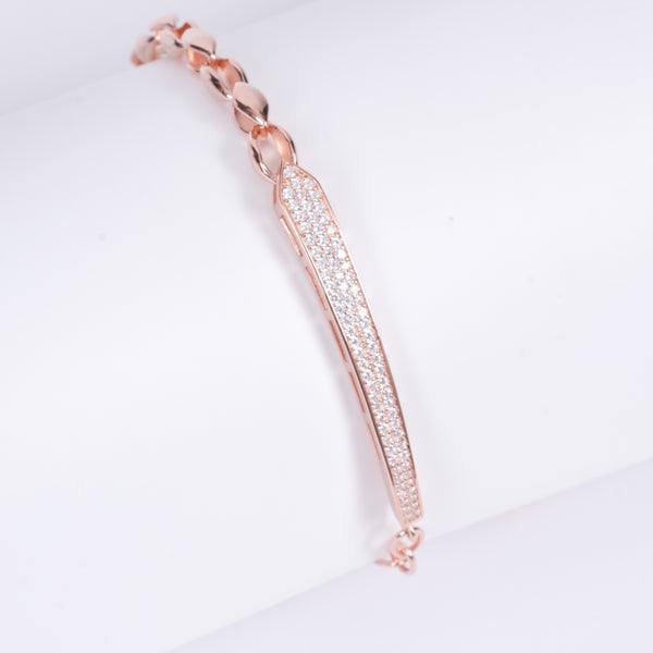 Amee Blushing Rose Studded Bracelet
