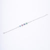 Amee Rainbow Sparkle Silver Bracelet