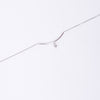 Amee Serene Arc Silver Bracelet