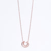 Amee Aurora Arc Silver Pendant
