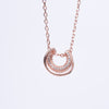 Amee Aurora Arc Silver Pendant