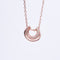 Amee Aurora Arc Silver Pendant
