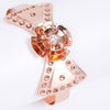 Amee Gold Royal Ribbon Silver Bracelet
