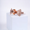 Amee Gold Royal Ribbon Silver Bracelet