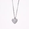 Amee Forever Yours Heart Silver Pendant