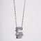 Amee Stacked Sparkle Silver Necklace