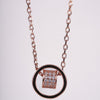 Amee Enclosed Loop Orbit Silver Pendant