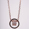 Amee Enclosed Loop Orbit Silver Pendant