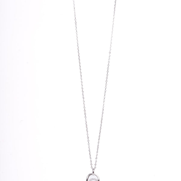 Amee HeartWhirl Diamond Silver Pendant