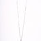 Amee Infinity Clover Silver Necklace