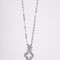 Amee Infinity Clover Silver Necklace