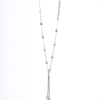 Amee Stellar Linked Beads Silver Necklace