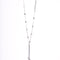 Amee Stellar Linked Beads Silver Necklace