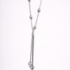Amee Stellar Linked Beads Silver Necklace