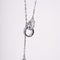 Amee Infinite Orbit Charm Silver Necklace