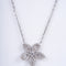 Amee Frosted Flower Silver Set