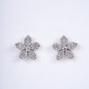 Amee Frosted Flower Silver Set