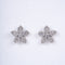 Amee Frosted Flower Silver Set