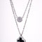 Amee Lucky Bloom Silver Necklace