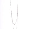 Amee Shine Bar Cascade Silver Chain
