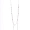 Amee Shine Bar Cascade Silver Chain