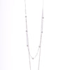Amee Shine Bar Cascade Silver Chain