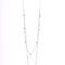 Amee Shine Bar Cascade Silver Chain