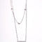 Amee Shine Bar Cascade Silver Chain
