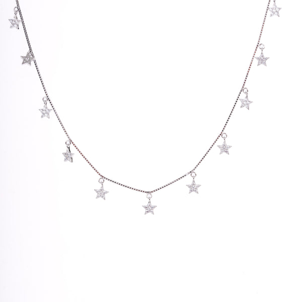 Amee Twinkle Trail Silver Chain