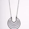 Amee Arc of Webs Silver Pendant