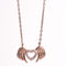 Amee Wings of Love Silver Necklace