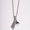 Amee Silver Twist Delight Necklace