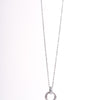 Amee Infinite Circle Silver Pendant