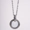 Amee Infinite Circle Silver Pendant