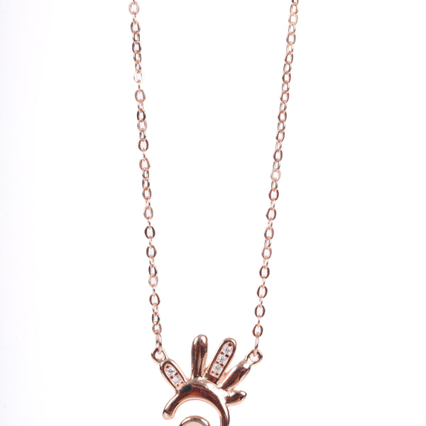 Amee Spirited Touch Silver Necklace
