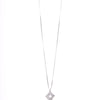 Amee Diamond Matrix Silver Necklace