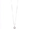 Amee Diamond Matrix Silver Necklace