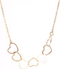 Amee Endless Love Line Silver Necklace