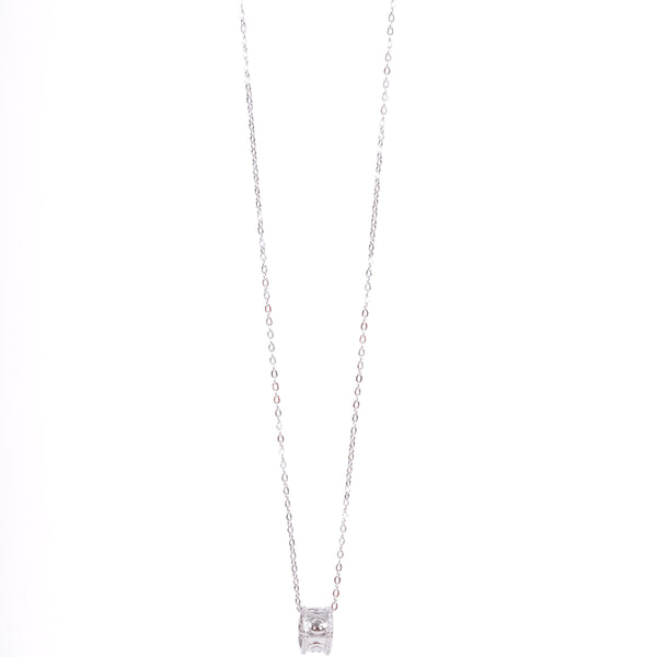Amee Whirl Ring Silver Pendant