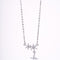 Amee Starlit Kiss Silver Necklace
