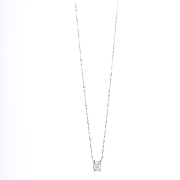 Amee Stellar Focus Silver Pendant