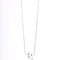 Amee Twinkle Heart Silver Necklace