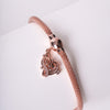 Amee Heartbeat Drop Silver Bracelet