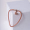 Amee Heartbeat Drop Silver Bracelet