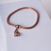 Amee Heartbeat Drop Silver Bracelet