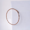 Amee Rose Rope SIlver Bracelet