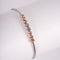 Amee Infinity Blend Silver Bracelet